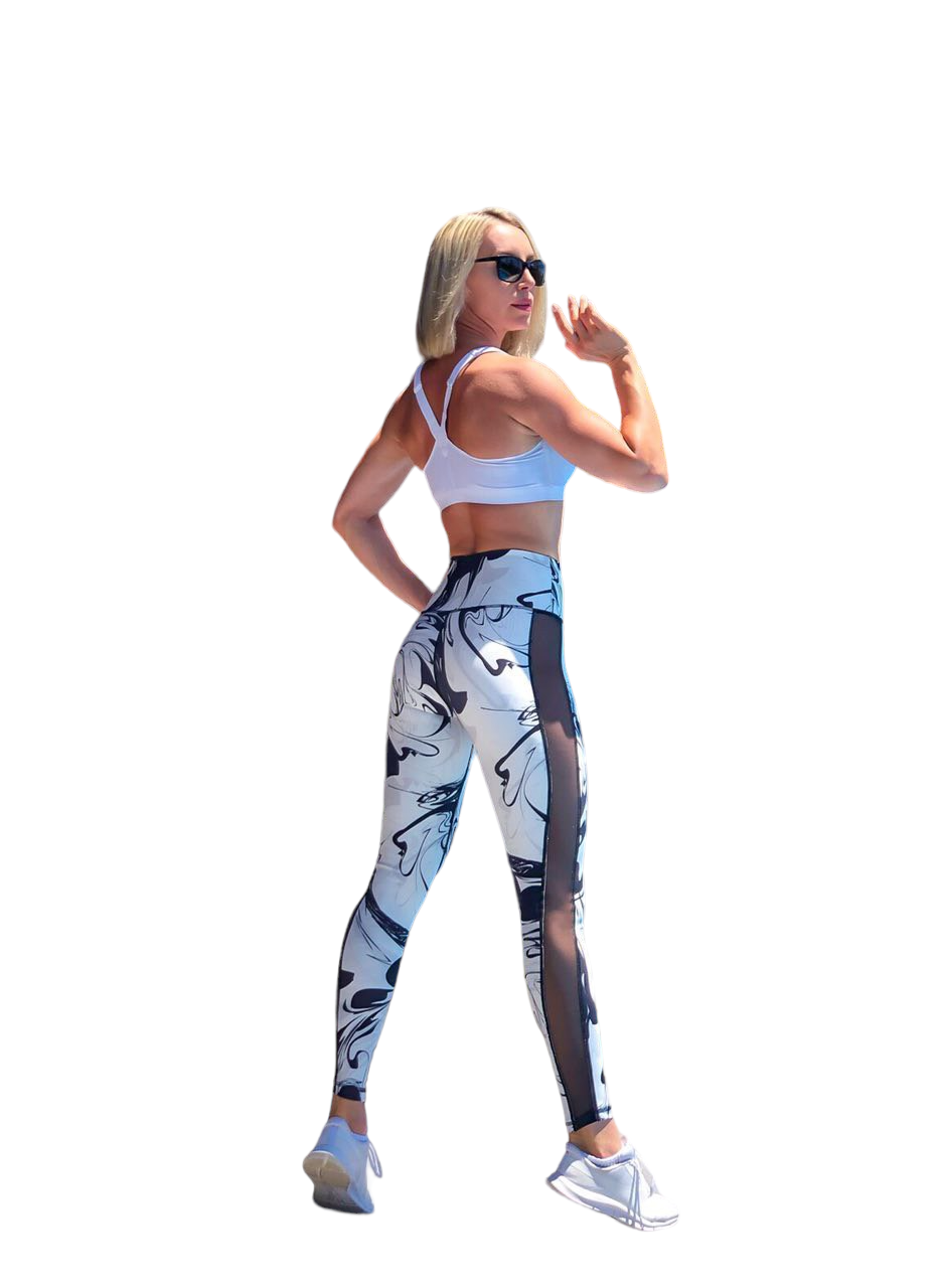 Legging Tulle- Les Blancs