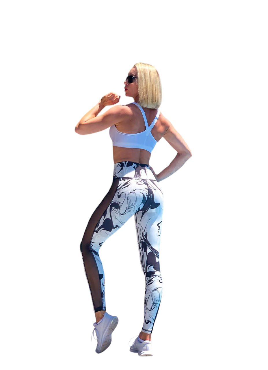 Legging Tulle- Les Blancs
