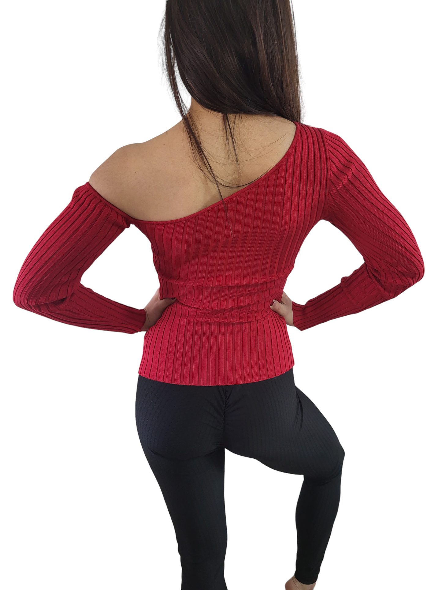 Pull Asymétrique Off shoulder