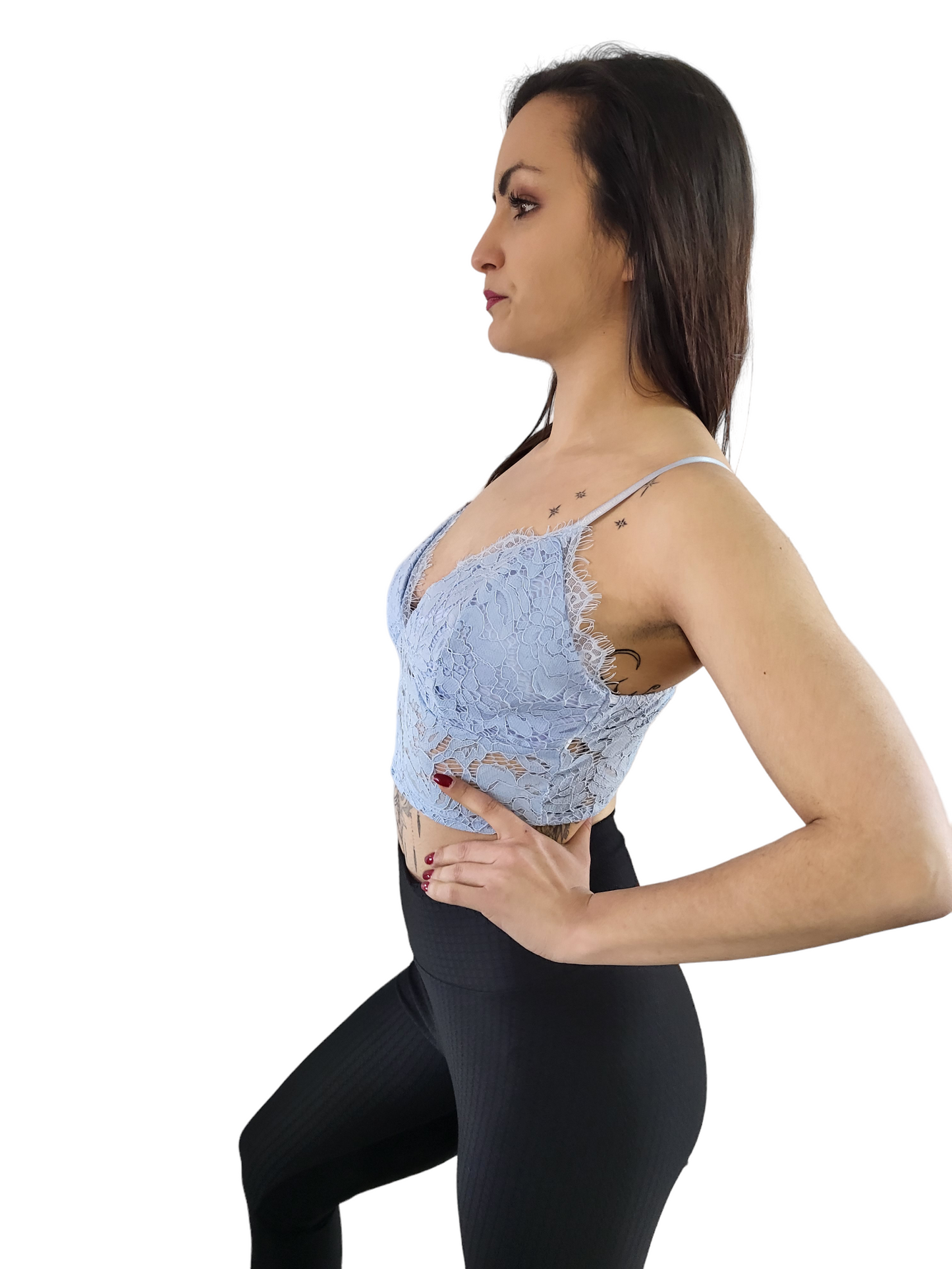 Crop Top Dentelle