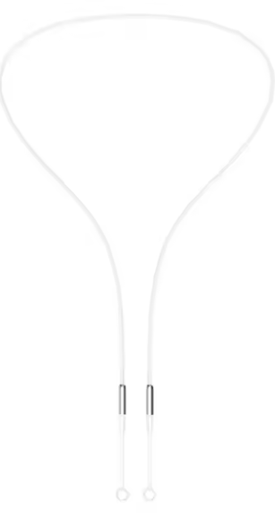 Cordon nylon aimanté earplugs