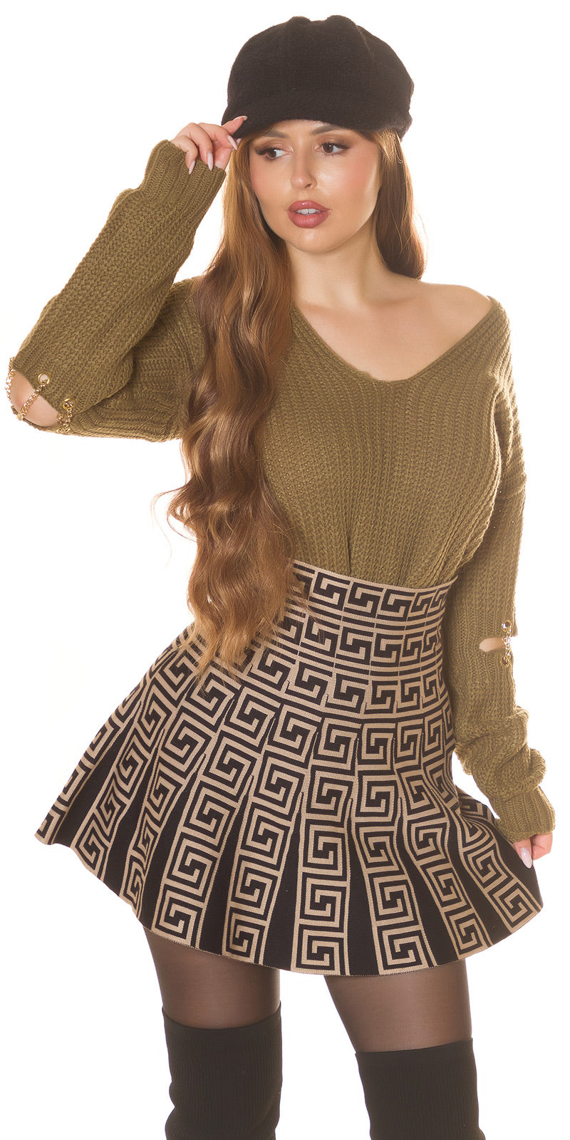 Oversized Turtleneck Sweater