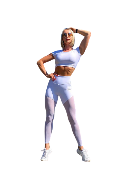 Legging Tulle- Les Blancs