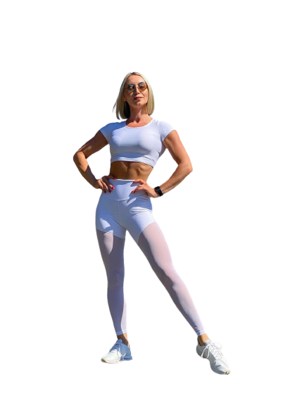 Legging Tulle- Les Blancs