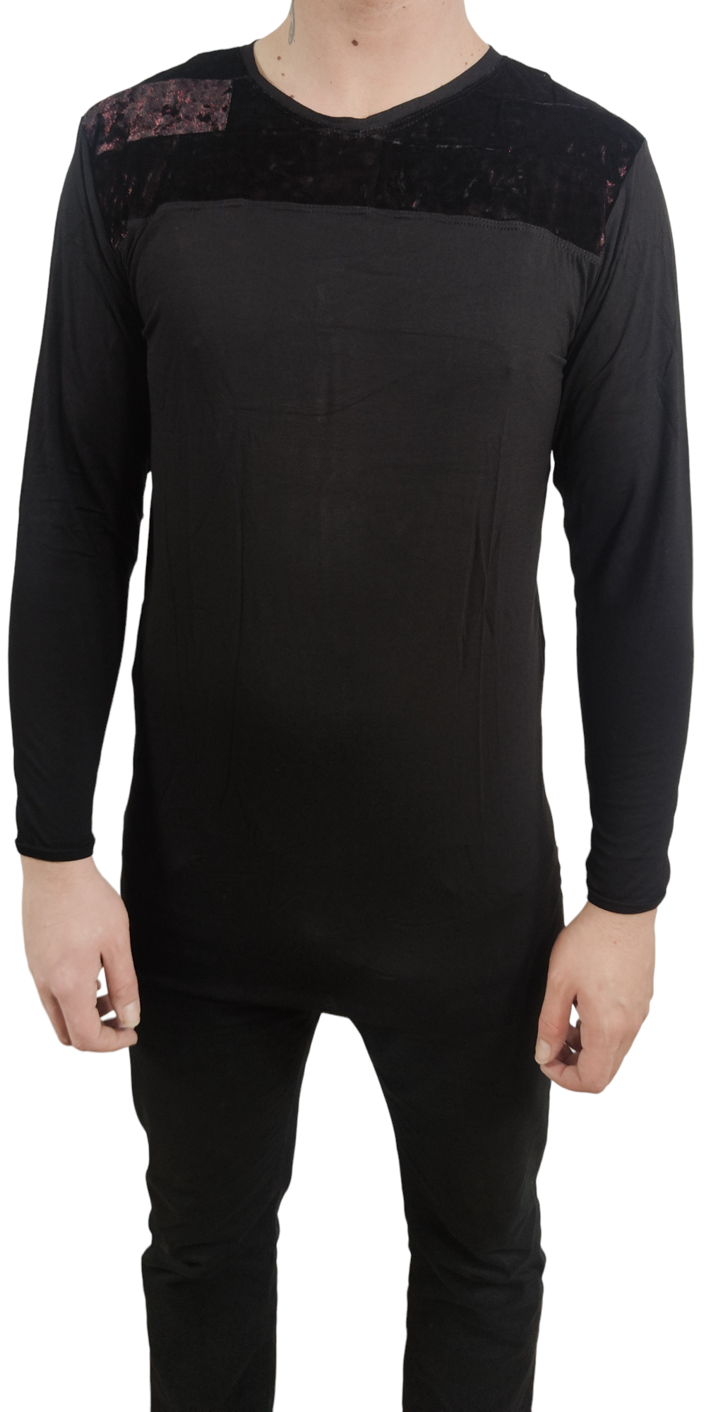 T Shirt SD Man Style Manches Longues Irrisé