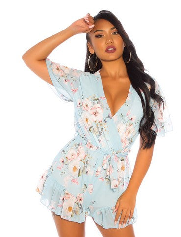 Flower playsuit