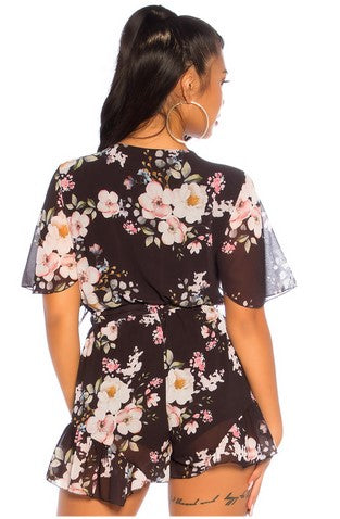 Flower playsuit