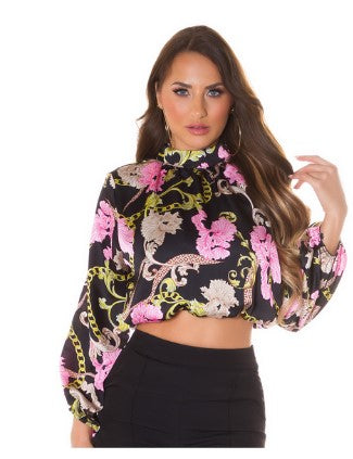 Top Satin Bijoux