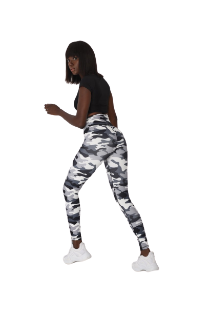 Scrunch Butt Leggings - The Military