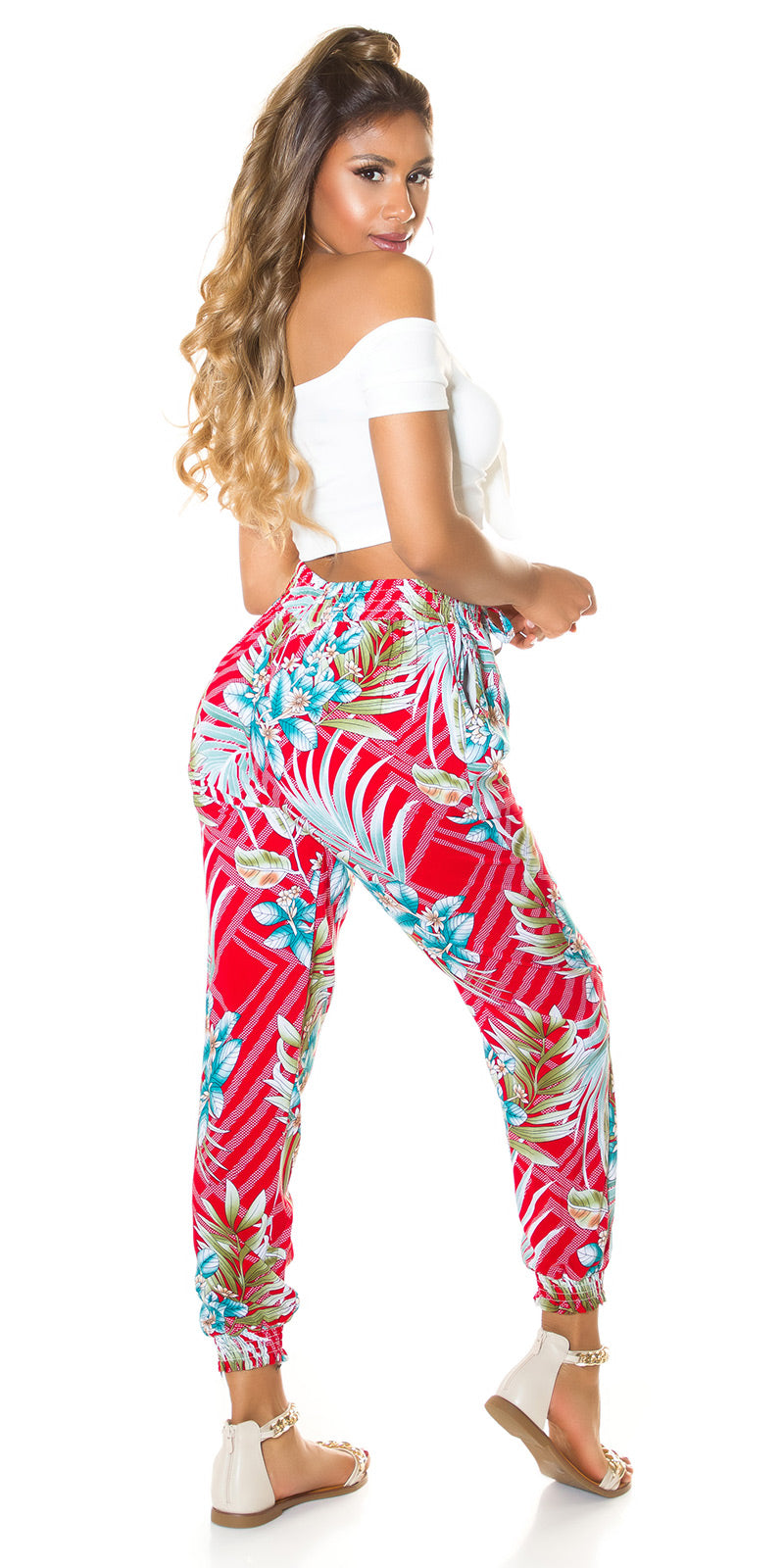 Pantalon Summer tropical