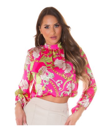 Top Satin Bijoux