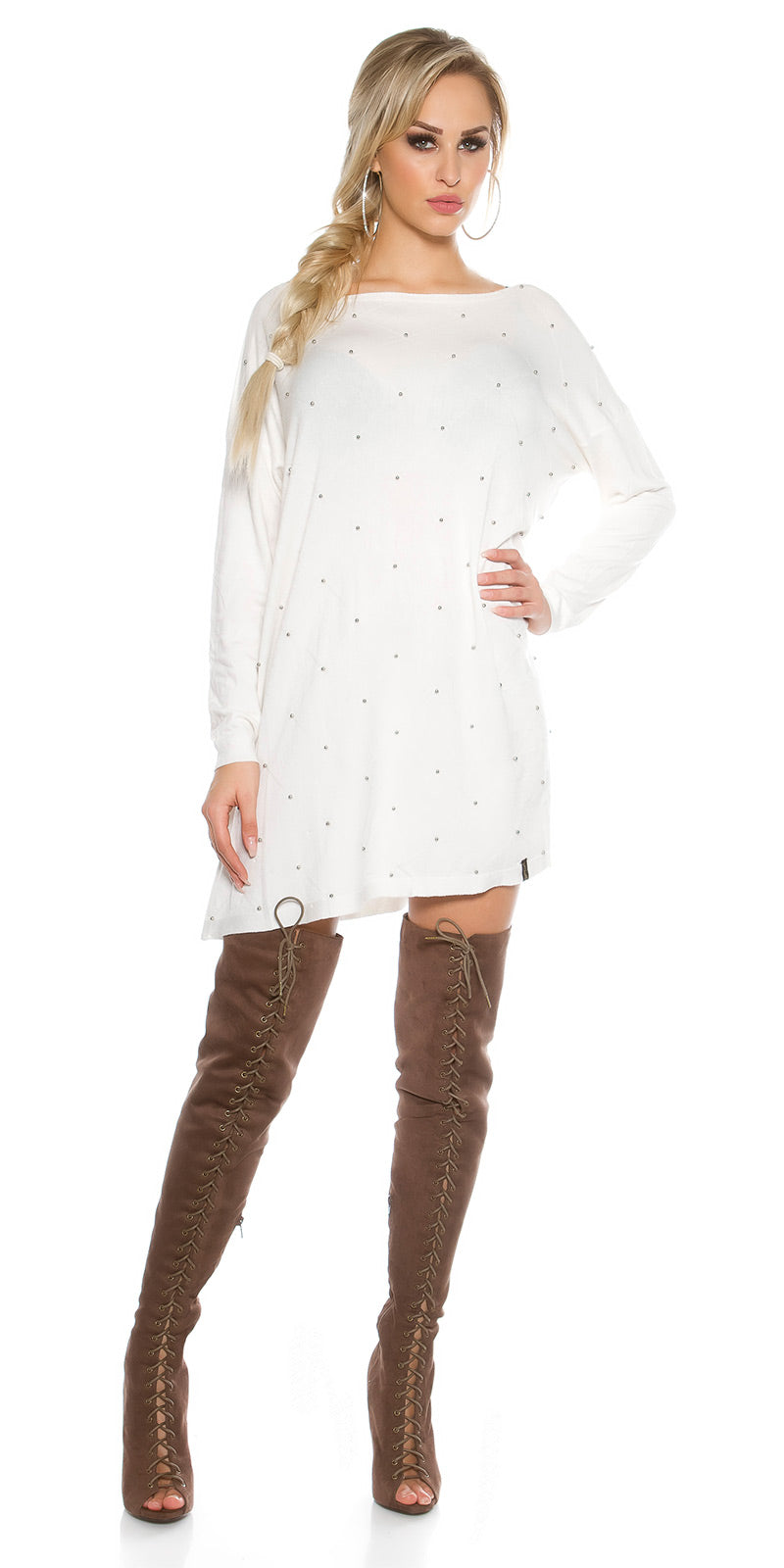 Pearl Sweater Dress