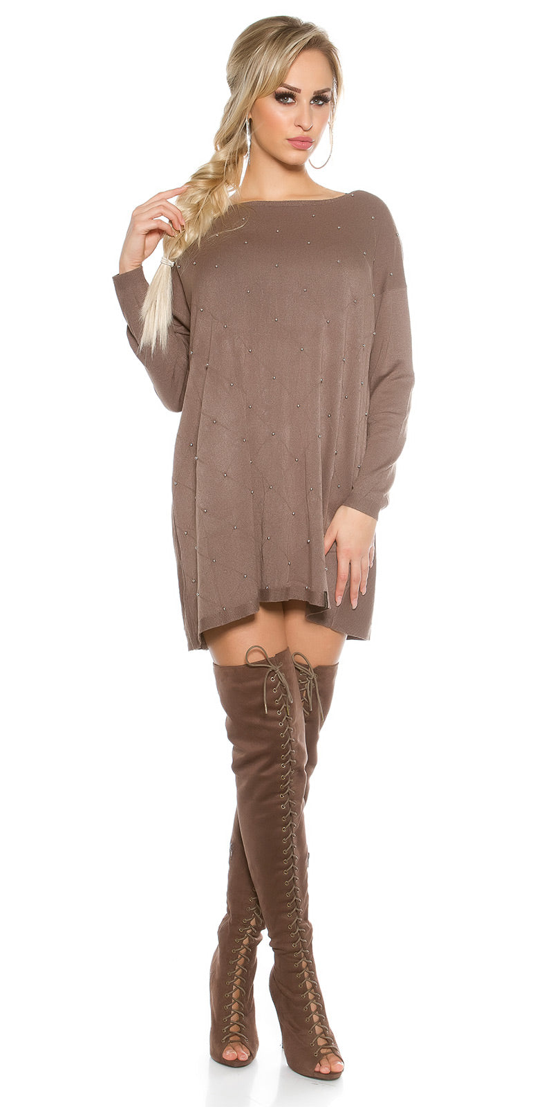 Pearl Sweater Dress