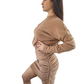 Robe Pull One Shoulder