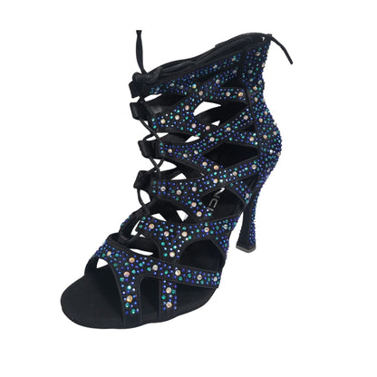 Infinity Boots Color Strass 9CM