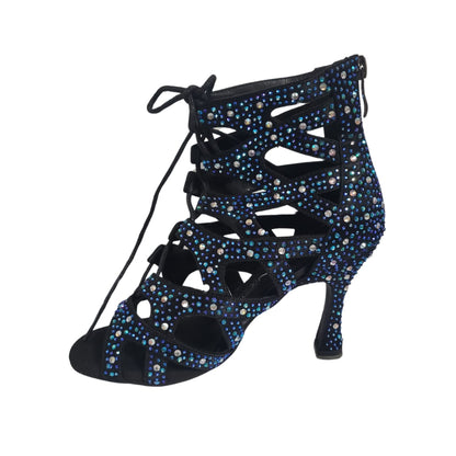 Infinity Boots Color Strass 7cm