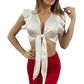 Crop Satin Glamour