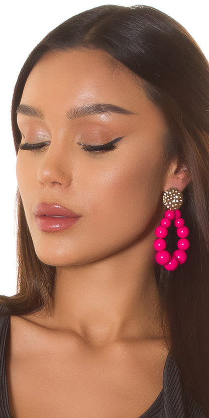 Pearl earrings