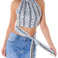 Crop Top Dos Nu Simili