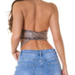 Crop Top Dos Nu Simili