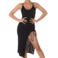 Robe Fendue Cross
