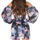 Robe Bustier Floral