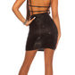 Robe Glitter Naked Back