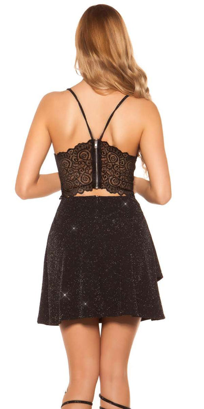 Romantic Glitter dress