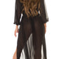 Robe de Plage Fente XXL