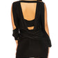 Robe manche et dos ouvert