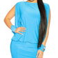 Robe manche et dos ouvert